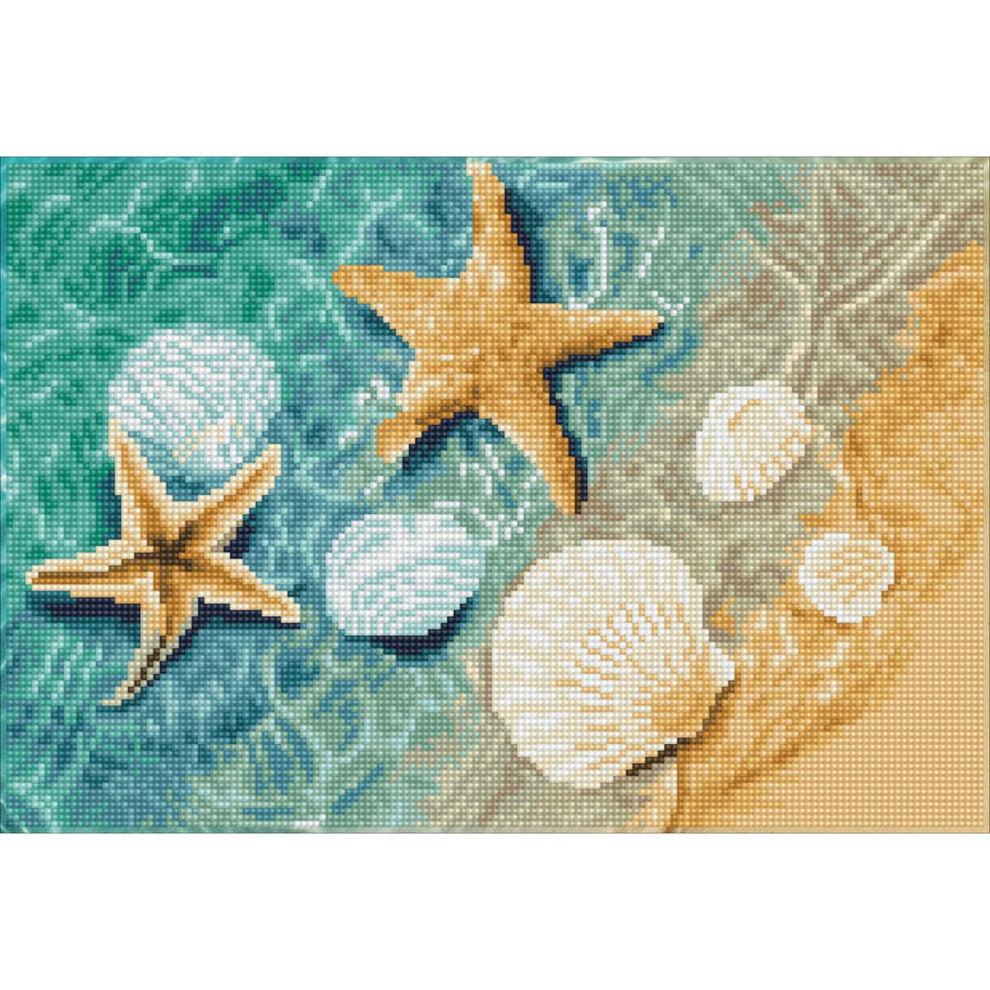 Diamond Dotz® Intermediate Crystal Shore Diamond Painting Kit